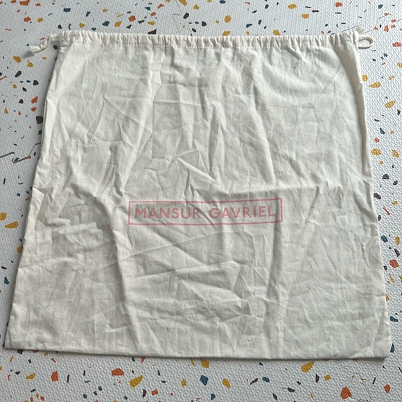 Mansur Gavriel Large Drawstring Storage Bag - Picture 1 of 4